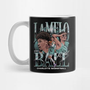 Lamelo Ball Charlotte Vintage Mug